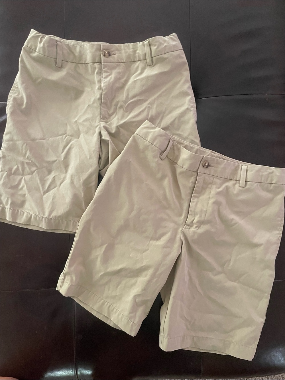 Polo by Ralph Lauren Boys' Khaki/Tan Classic Chino Shorts - Pair
